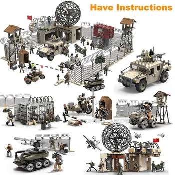 Call of Duty Military Operational Radar Base Humvee Soldiers Weapon Building Blocks Fit WW2 Mega Bloks Construx Lego MiniFigures
Call of Duty Military Operational Radar Base Humvee Soldiers Weapon Building Blocks Fit WW2 Mega Bloks Construx Lego MiniFigures