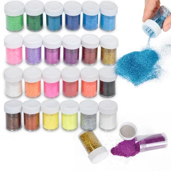 Biutee Glitter Powder For 24 Colors Craft Extra Fine in Shining Shakers Glitter For Nail Polishing Painting Ornaments 20g/pcs
Biutee Glitter Powder For 24 Colors Craft Extra Fine in Shining Shakers Glitter For Nail Polishing Painting Ornaments 20g/pcs