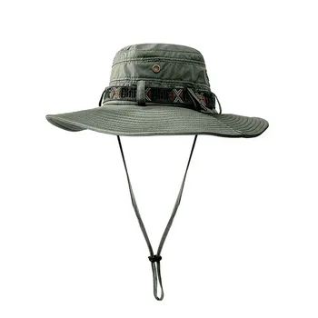 Man Summer Outdoors Fisherman Hat Mountaineering Jungle Boonie Hats Men and Women Bucket Hats 56-60cm
Man Summer Outdoors Fisherman Hat Mountaineering Jungle Boonie Hats Men and Women Bucket Hats 56-60cm