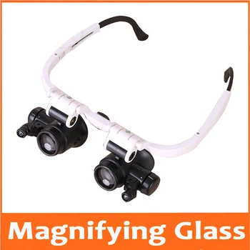 8X 15X 23X LED Illuminated Spectacle Glasses Type Magnifier Magnifying Glass Telescopic mirror legs for Dentist & phone Repair
8X 15X 23X LED Illuminated Spectacle Glasses Type Magnifier Magnifying Glass Telescopic mirror legs for Dentist & phone Repair