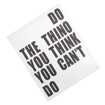 1pc English Letter Wall Painting Wall Art Hanging Photograph Paintings for Home Living Room without Frame 42x30cm(Black)
1pc English Letter Wall Painting Wall Art Hanging Photograph Paintings for Home Living Room without Frame 42x30cm(Black)