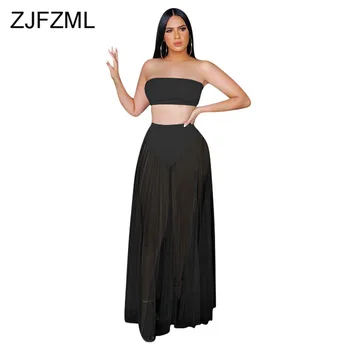 Sexy Two Piece Transparent Mesh Dress Women Strapless Backless Fit and Flare Long Dress Summer Plus Size Solid Party Beach Dress
Sexy Two Piece Transparent Mesh Dress Women Strapless Backless Fit and Flare Long Dress Summer Plus Size Solid Party Beach Dress