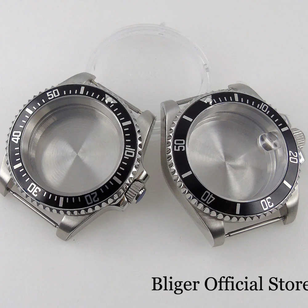 Diver 40mm Watch Case fit NH35A NH36A 10ATM Silver Color Solid Back Sapphire Crystal Unidirectional Bezel
Diver 40mm Watch Case fit NH35A NH36A 10ATM Silver Color Solid Back Sapphire Crystal Unidirectional Bezel
