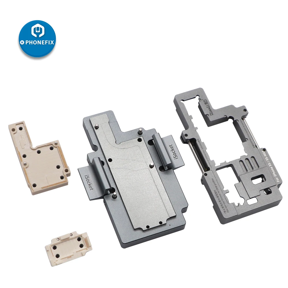 PHONEFIX Professional Logic Board Test Fixture Jig iSocket for iPhone X XS MAX Upper Lower PCB Disassembly Reassembly Repair
PHONEFIX Professional Logic Board Test Fixture Jig iSocket for iPhone X XS MAX Upper Lower PCB Disassembly Reassembly Repair