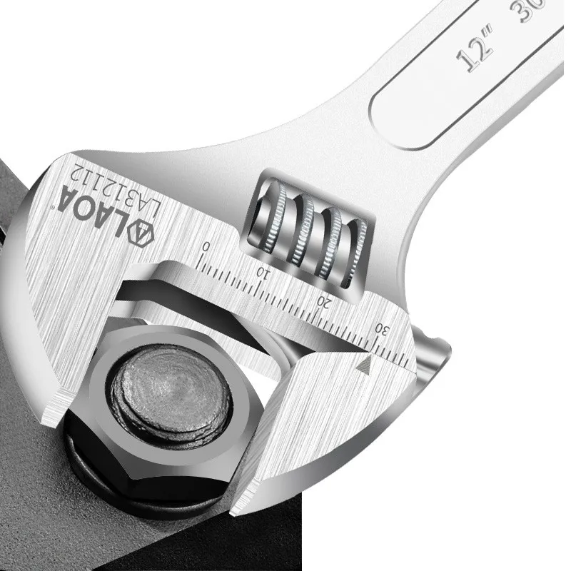 LAOA 4//6/8/10/12/15icnh Adjustable Spanner Shifting Spanner with Scale Car Repair Tools
LAOA 4//6/8/10/12/15icnh Adjustable Spanner Shifting Spanner with Scale Car Repair Tools