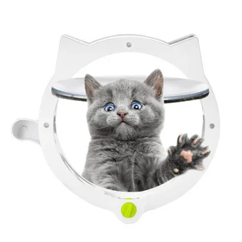Small Pets Door Round Gate Cat Kitten Door with 4-way Lock Pet Plastic Window Lockable Safe Animal Dog Puppy Gate Pet Supplies
Small Pets Door Round Gate Cat Kitten Door with 4-way Lock Pet Plastic Window Lockable Safe Animal Dog Puppy Gate Pet Supplies