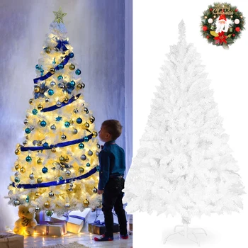 Artificial Christmas Trees with Plastic Support Easy Green Assembly Natural PVC Material
Artificial Christmas Trees with Plastic Support Easy Green Assembly Natural PVC Material