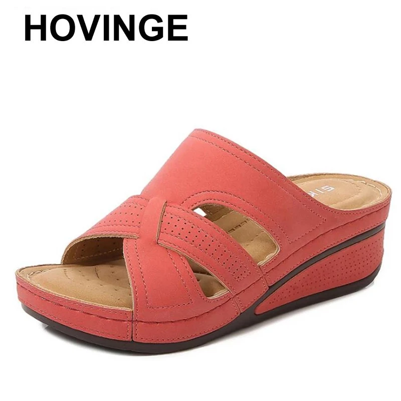 HOVINGE2021 Fashion Summer Slippers Women Wedges Shoes Open toe Ladies Wedges Heels 5.5cm Sweet Women Beach Slippers
HOVINGE2021 Fashion Summer Slippers Women Wedges Shoes Open toe Ladies Wedges Heels 5.5cm Sweet Women Beach Slippers