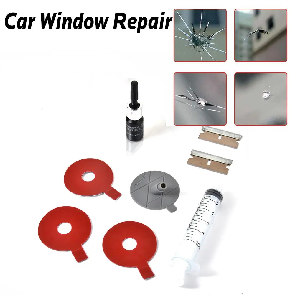 Фото DIY Car Windshield Repair Tool Auto Glass Window Set Restore Crack Split or Scratch Dent for Home Resin | Автомобили и мотоциклы