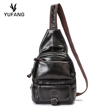 YUFANG Men Messenger Bag Real Cowskin Pillow Chest Bag Male Genuine Leather Crossbody Bag Vintage Oil Wax Leather Daily Men Bag
YUFANG Men Messenger Bag Real Cowskin Pillow Chest Bag Male Genuine Leather Crossbody Bag Vintage Oil Wax Leather Daily Men Bag