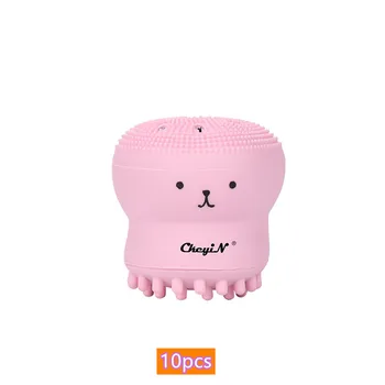 10 Pcs Silicone Face Cleansing Brush Facial Cleanser Pore Cleaner Exfoliator Face Scrub Washing Brush Skin Makeup Tool 
10 Pcs Silicone Face Cleansing Brush Facial Cleanser Pore Cleaner Exfoliator Face Scrub Washing Brush Skin Makeup Tool