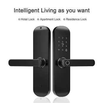 Intelligent Apartment Door Lock, Fingerprint Security Smart Lock, Password RFID Unlock Electronic Door Lock With Smart Life APP
Intelligent Apartment Door Lock, Fingerprint Security Smart Lock, Password RFID Unlock Electronic Door Lock With Smart Life APP