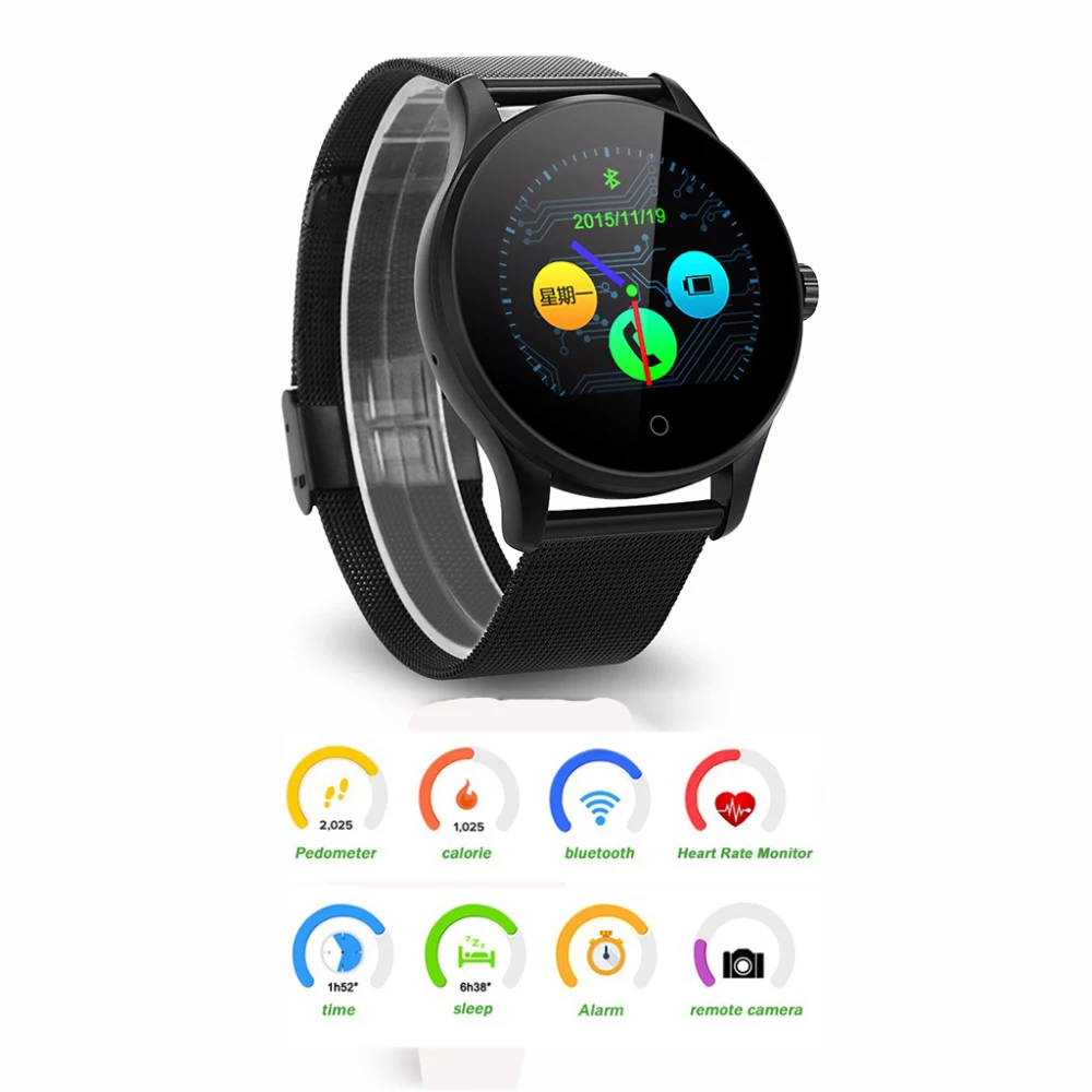 Smart Watch HD Display Heart Rate Monitor Pedometer Fitness Tracker Men Smartwatch Connected For Women/men 2019 for Apple IOS
Smart Watch HD Display Heart Rate Monitor Pedometer Fitness Tracker Men Smartwatch Connected For Women/men 2019 for Apple IOS