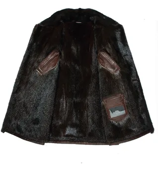 Genuine Leather Natural Mink Fur Coat Winter Jacket Men Real Goatskin Coats Luxury Men's Jackets Chaqueta Hombre MY1717
Genuine Leather Natural Mink Fur Coat Winter Jacket Men Real Goatskin Coats Luxury Men's Jackets Chaqueta Hombre MY1717