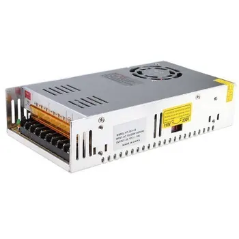12V 30A DC Universal Regulated Switching Power Supply 360W for CCTV, Radio, Computer Project, LED Strip Lights, 3D Printer
12V 30A DC Universal Regulated Switching Power Supply 360W for CCTV, Radio, Computer Project, LED Strip Lights, 3D Printer
