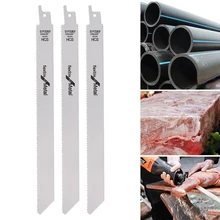 3Pcs 225mm HCS Reciprocating S1122EF 18TPI JigSaw Blades For Cutting Wood Plastic Pipe Metal Renovator Dremel Woodworking Tool
3Pcs 225mm HCS Reciprocating S1122EF 18TPI JigSaw Blades For Cutting Wood Plastic Pipe Metal Renovator Dremel Woodworking Tool