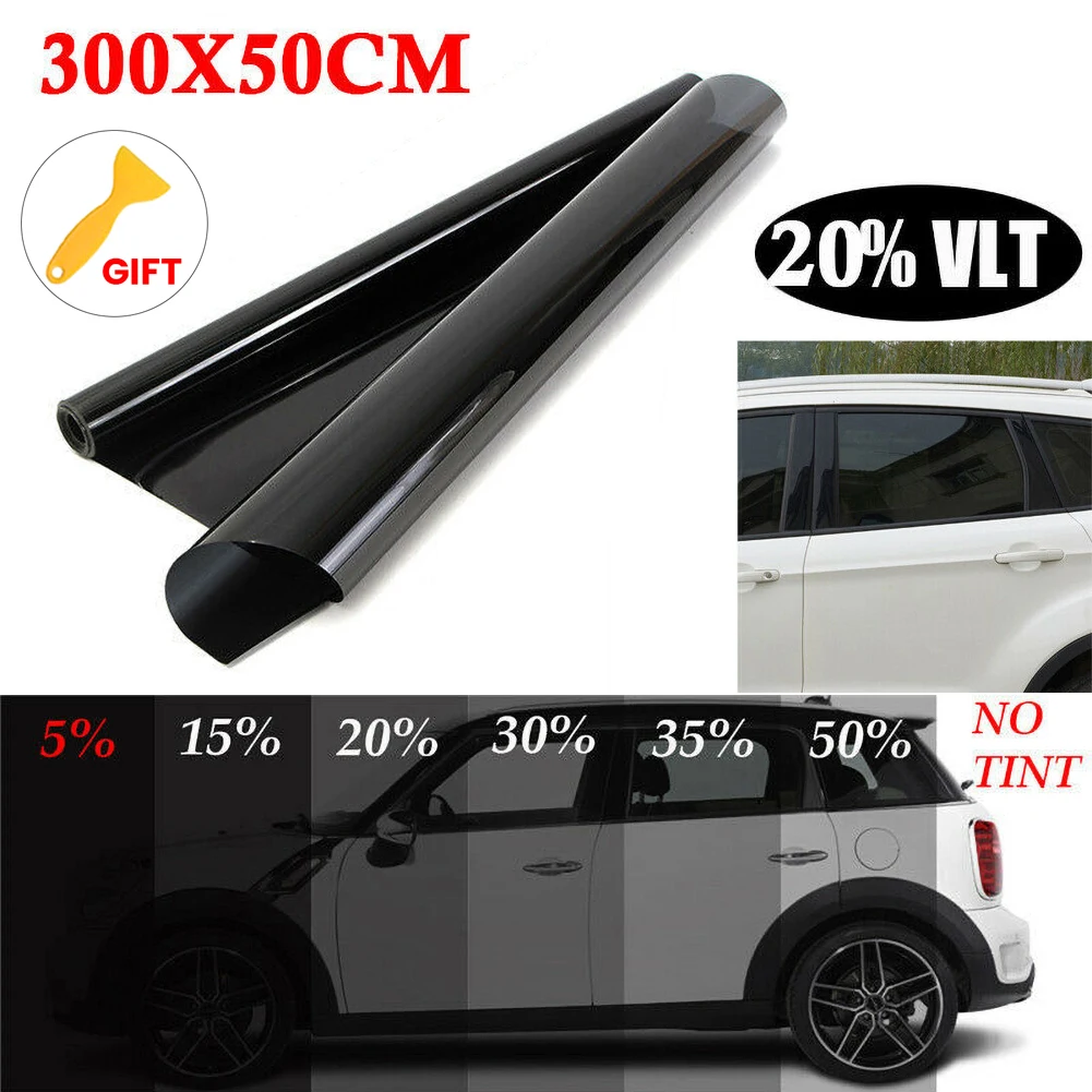 50CMx300CM15% 20% 25% 35% 50%Car Accessories Auto Home Glass Window Tint Tinting Film Roll Scraper Car Roof Window Tint Film
50CMx300CM15% 20% 25% 35% 50%Car Accessories Auto Home Glass Window Tint Tinting Film Roll Scraper Car Roof Window Tint Film