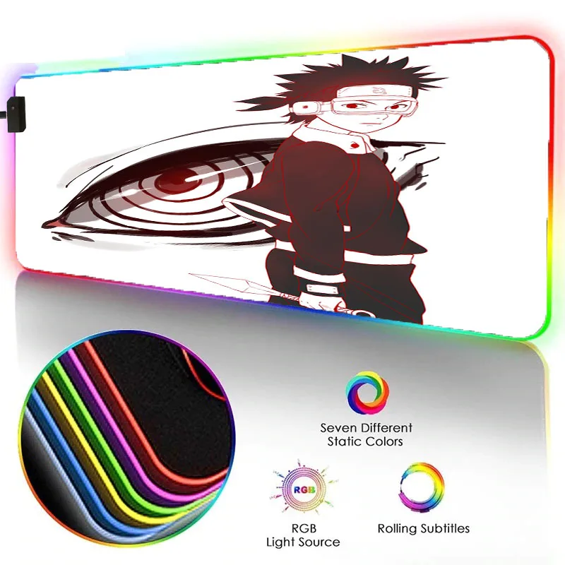 XGZ Anime Mouse Pad Naruto RGB Large Mousepad LED Luminous Color Lighting Computer Notebook Office Game Accessories Gaming Desk
XGZ Anime Mouse Pad Naruto RGB Large Mousepad LED Luminous Color Lighting Computer Notebook Office Game Accessories Gaming Desk