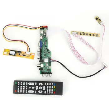 3663 Universal LCD TV Controller Driver Board DVB-C / T / T2 Digital Signal TV Controller Driver Board Kit
3663 Universal LCD TV Controller Driver Board DVB-C / T / T2 Digital Signal TV Controller Driver Board Kit