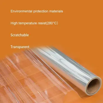 SUNICE 4Mil Transparent Glossy Scratch Protection Film Furniture Protective Sticker Anti Oil Home Kitchen Decor Film 152cmx800cm
SUNICE 4Mil Transparent Glossy Scratch Protection Film Furniture Protective Sticker Anti Oil Home Kitchen Decor Film 152cmx800cm