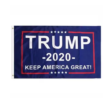 

1 Pcs Donald Trump Double-Sided Flags And Banners Printed Donald Keep Making America Great Again For Us President Drop