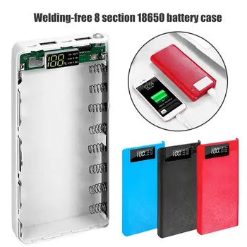 Portable 18650 External Battery Charger USB Type-C LCD DIY Mobile Battery Charger Case Чехол для мобильного зарядного устройства
Portable 18650 External Battery Charger USB Type-C LCD DIY Mobile Battery Charger Case Чехол для мобильного зарядного устройства