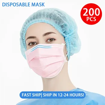 Disposable Medical Mask Black Pink Surgical Face Mouth Mask 3 Layer Ply Filter Non-woven Anti-Dust Earloops Masks
Disposable Medical Mask Black Pink Surgical Face Mouth Mask 3 Layer Ply Filter Non-woven Anti-Dust Earloops Masks