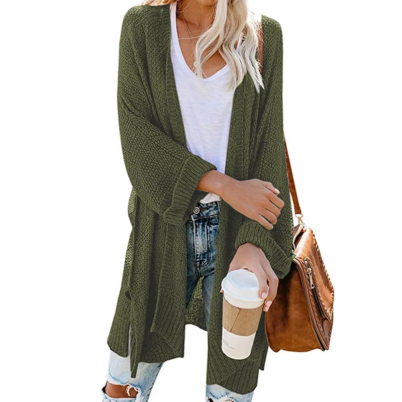 2020 Fall/winter New European and Beautiful Style Knit Sweater Long Split Sleeves Cardigan Sweater Plus Size Cardigans Full
2020 Fall/winter New European and Beautiful Style Knit Sweater Long Split Sleeves Cardigan Sweater Plus Size Cardigans Full