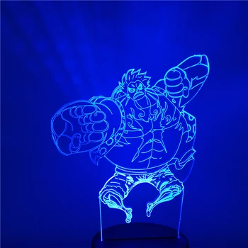Monkey D. Luffy 3D LED Night Light ONE PIECE Table Lamp USB 7 Colors Changing Room Decorative 3D Lamp Boy Birthday Gift Kids Toy
Monkey D. Luffy 3D LED Night Light ONE PIECE Table Lamp USB 7 Colors Changing Room Decorative 3D Lamp Boy Birthday Gift Kids Toy
