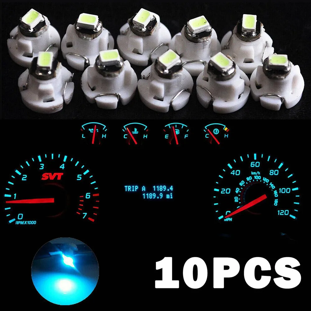 10pcs Ice Blue T4.2 Car Auto Interior Instrument Light Bulbs Dashboard Lamps Neo Wedge Climate Gauges Car Instrument Lights
10pcs Ice Blue T4.2 Car Auto Interior Instrument Light Bulbs Dashboard Lamps Neo Wedge Climate Gauges Car Instrument Lights