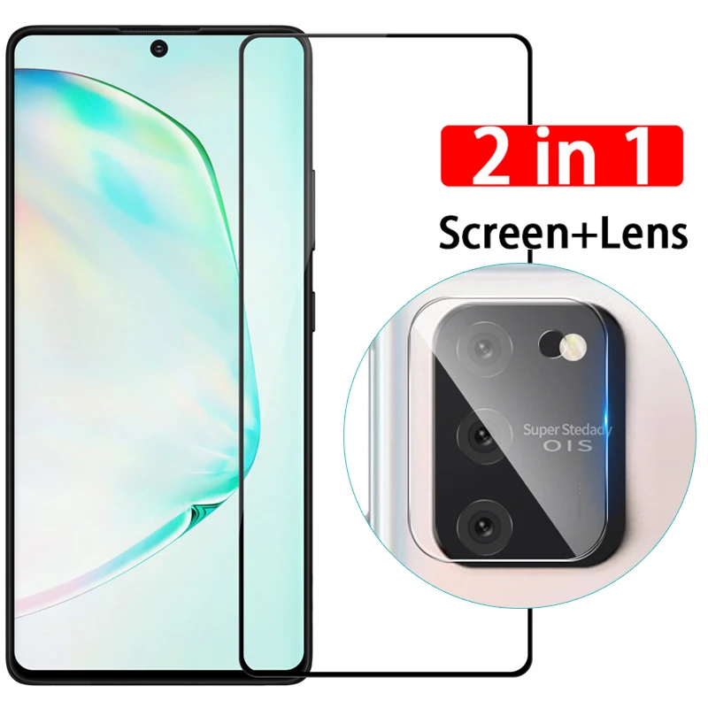 2 in 1 screen tempered glass camera lens protector on for Samsung Galaxy S10 Lite S 10 Plus S10e S10plus S10lite protective film 
2 in 1 screen tempered glass camera lens protector on for Samsung Galaxy S10 Lite S 10 Plus S10e S10plus S10lite protective film