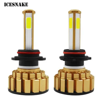 ICESNAKE Headlight LED Lamp for Auto 6000K 80W 8000LM COB Car Light LED Bulb H4 HB2 H11 H8 H9 9005 9006 HB4 4 Sides H7
ICESNAKE Headlight LED Lamp for Auto 6000K 80W 8000LM COB Car Light LED Bulb H4 HB2 H11 H8 H9 9005 9006 HB4 4 Sides H7