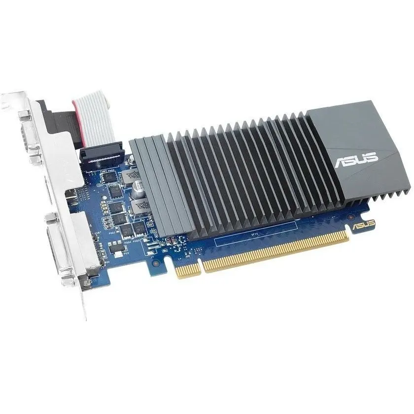 Фото Видеокарта ПК ASUS GeForce GT 710 2048Mb 64bit (GT710-SL-2GD5)  Компьютеры и | Видеокарты (10000090485616)