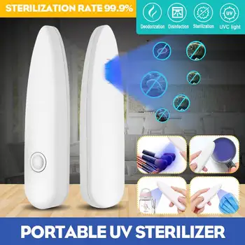 USB Portable UVC Sterilizer Light Bactericidal Lamp For Phone Mask Ultraviolet Germicidal Sanitizer Disinfection Mite Eliminator
USB Portable UVC Sterilizer Light Bactericidal Lamp For Phone Mask Ultraviolet Germicidal Sanitizer Disinfection Mite Eliminator