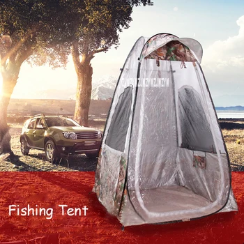 Winter Fishing Tent Single Person Waterproof Summer Pop Up Tent Portable Automatic Opening Outdoor Tent Rainproof UV Protection 
Winter Fishing Tent Single Person Waterproof Summer Pop Up Tent Portable Automatic Opening Outdoor Tent Rainproof UV Protection