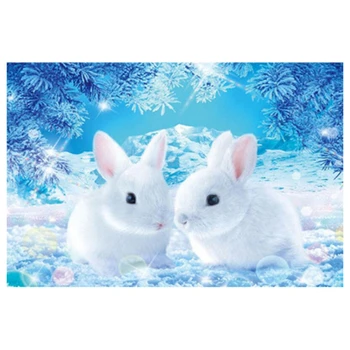 Full Round Drill 5D DIY Diamond Painting "Snow Rabbit" Embroidery Cross Stitch 5D Home Decor Gift
Full Round Drill 5D DIY Diamond Painting "Snow Rabbit" Embroidery Cross Stitch 5D Home Decor Gift
