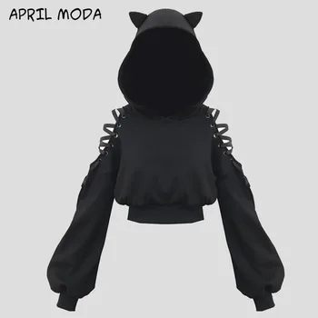 2020 New Spring Autumn Women Punk Gothic Girls Black Velvet Hoodies Hollow Out Long Sleeve Hooded Sweatshirt Casual Pullover
2020 New Spring Autumn Women Punk Gothic Girls Black Velvet Hoodies Hollow Out Long Sleeve Hooded Sweatshirt Casual Pullover