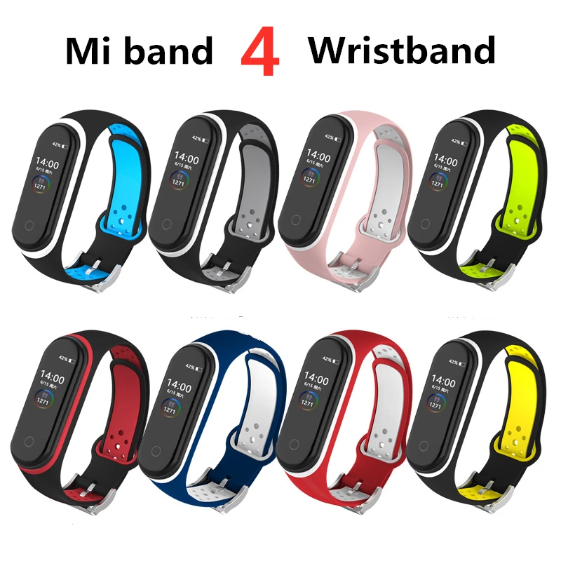 For Xiaomi Mi Band 4 Strap Smart Accessories Replacement Waterproof Double Color Silicone Bracelet For Mi Band4 NFC wrist strap
For Xiaomi Mi Band 4 Strap Smart Accessories Replacement Waterproof Double Color Silicone Bracelet For Mi Band4 NFC wrist strap