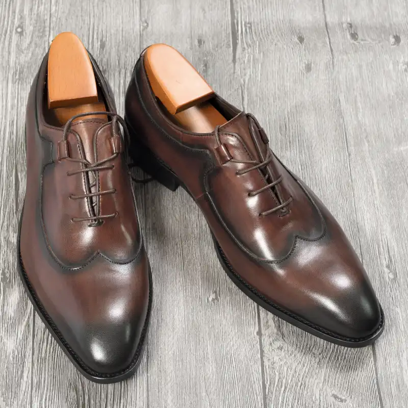 casual cap toe shoes