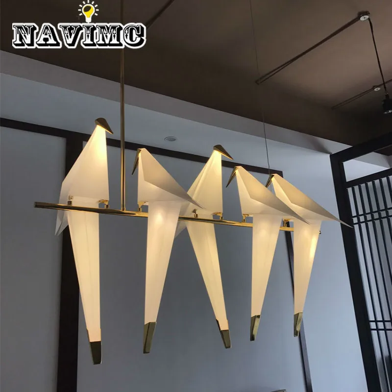 Modern LED Bird Pendant Lights Loft origami crane bird Led Lustre Hanglamp for Shop Bar Foyer Home Design Pendant Lamp
Modern LED Bird Pendant Lights Loft origami crane bird Led Lustre Hanglamp for Shop Bar Foyer Home Design Pendant Lamp