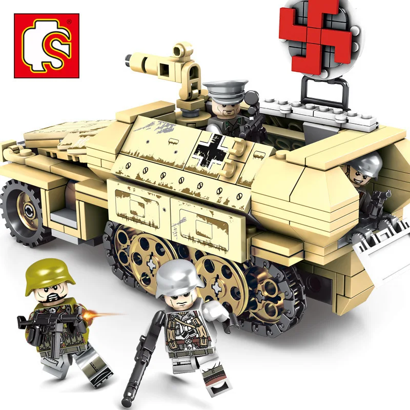SEMBO block Empires Of Steel Armored vehicle Tank Weapon Building Blocks Sets Bricks classic model kids Toys for Children gifts
SEMBO block Empires Of Steel Armored vehicle Tank Weapon Building Blocks Sets Bricks classic model kids Toys for Children gifts
