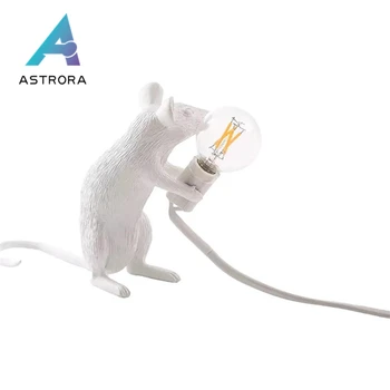 ASTRORA Nordic Creative Three Colors Mini Animal Rat Night Light Child Bedroom Decoration Eye Protection Resin Table Lamp
ASTRORA Nordic Creative Three Colors Mini Animal Rat Night Light Child Bedroom Decoration Eye Protection Resin Table Lamp