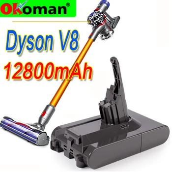 12800mAh 21.6V Battery For Dyson V8 Battery for Dyson V8 Absolute /Fluffy/Animal/ Li-ion Vacuum Cleaner rechargeable Battery
12800mAh 21.6V Battery For Dyson V8 Battery for Dyson V8 Absolute /Fluffy/Animal/ Li-ion Vacuum Cleaner rechargeable Battery