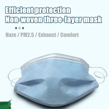 50PCS Disposable Cover Civil Non-Woven 3 Layer- Thick 50 Packs Adult Protective Anti Pollution Dustproof Breathable Facial cover
50PCS Disposable Cover Civil Non-Woven 3 Layer- Thick 50 Packs Adult Protective Anti Pollution Dustproof Breathable Facial cover