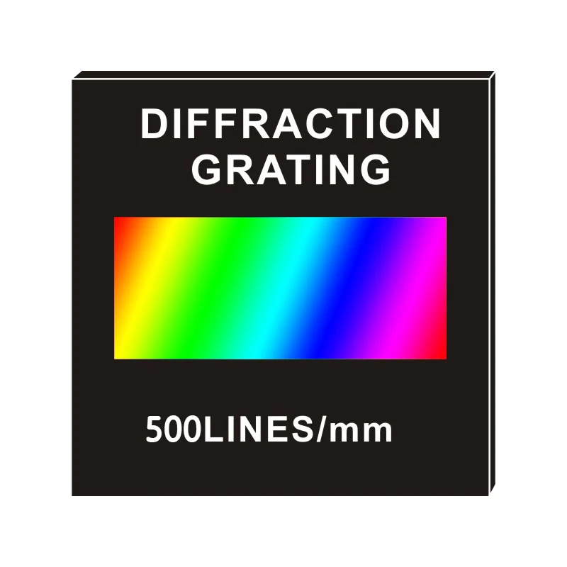 diffraction grating 500line 1mm glass material Optical teaching experiment Transmission grating Spectrophotometer Customizable
diffraction grating 500line 1mm glass material Optical teaching experiment Transmission grating Spectrophotometer Customizable