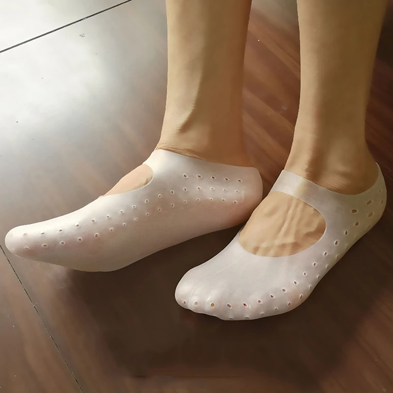 1 Pair Of Silicone Moisturizing Socks Anti-Cracking Boots Breathable Arch Support SPA Foot Protection Insert Gel Insole
1 Pair Of Silicone Moisturizing Socks Anti-Cracking Boots Breathable Arch Support SPA Foot Protection Insert Gel Insole