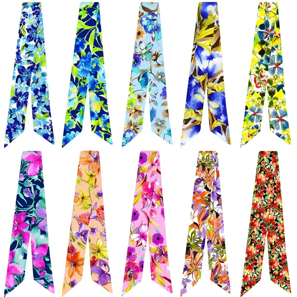 European-Style Floral Print Variety Bag Handle Tie Wrap Silk Scarf Small Scarf Multifunction Hand Ribbon 95cm*5cm
European-Style Floral Print Variety Bag Handle Tie Wrap Silk Scarf Small Scarf Multifunction Hand Ribbon 95cm*5cm