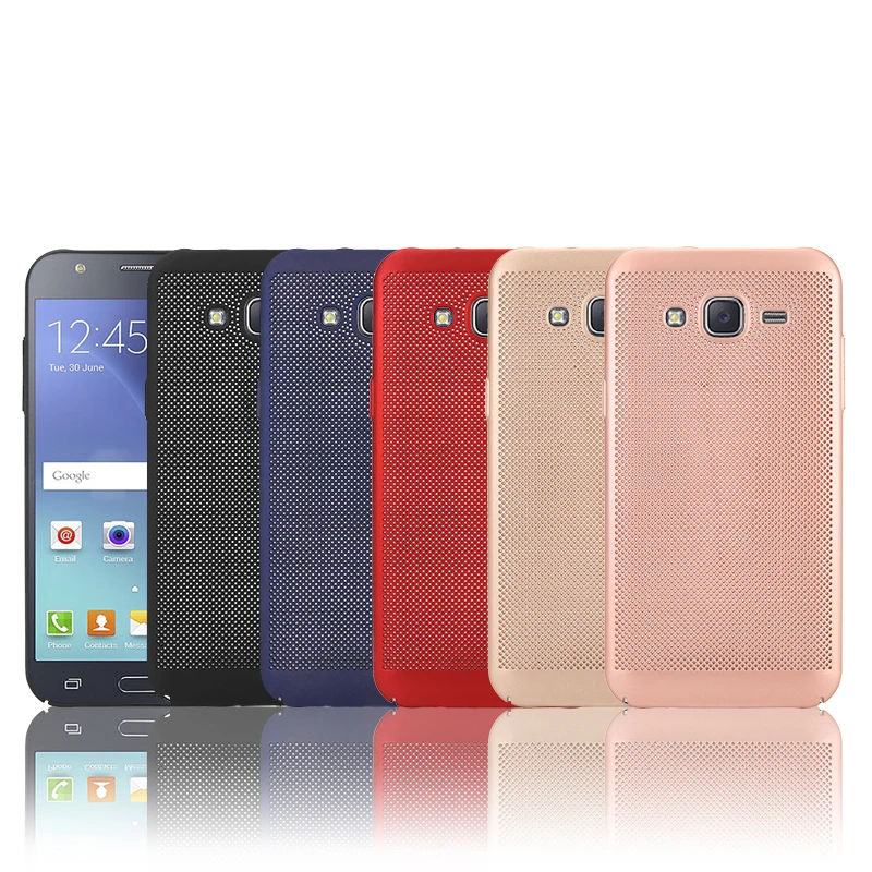 Smart phone Honeycomb Back Heat Dissipation Cooling Housing Phone Case cover For Samsung J500/J5 2015 case | Мобильные телефоны и