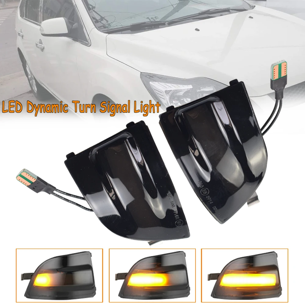 LED Dynamic Turn Signal Blinker Sequential Side Mirror Indicator Light For Ford Focus 2 MK2 2004-2008 C-MAX
LED Dynamic Turn Signal Blinker Sequential Side Mirror Indicator Light For Ford Focus 2 MK2 2004-2008 C-MAX