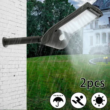 2PC Solar Wall Light 6500-7000K Solar Light PIR Motion Sensor IP65 Outdoor Solar Wall Street Light Waterproof Lamp 
2PC Solar Wall Light 6500-7000K Solar Light PIR Motion Sensor IP65 Outdoor Solar Wall Street Light Waterproof Lamp